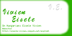 vivien eisele business card